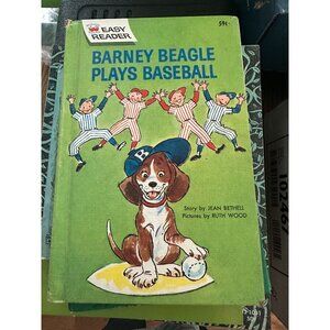 Barney Beagle Plays Baseball (Part of the Wonder Books Easy Reader Series) by Je